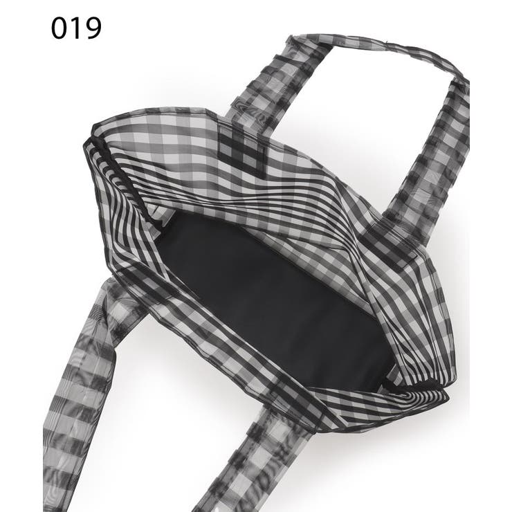 【新生活・新学期】ギンガムチェック チュールバッグ トートバッグ | ESPERANZA | 詳細画像7 