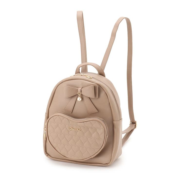 ハートを運んで！ガーリーリボンハートリュック[品番：WRDW0184204