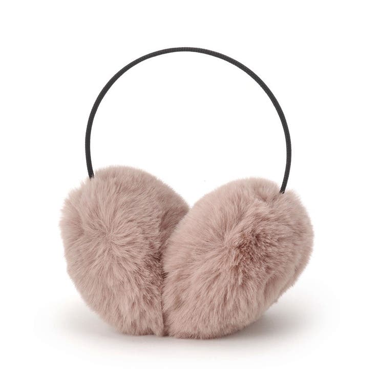 ピンク(072) | 【防寒】もふもふあったか 細アームのイヤーマフ | ESPERANZA