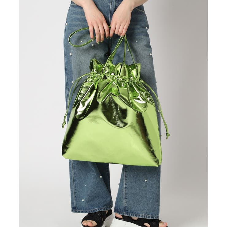 メタリック巾着トートバッグ | ESPERANZA | 詳細画像20 