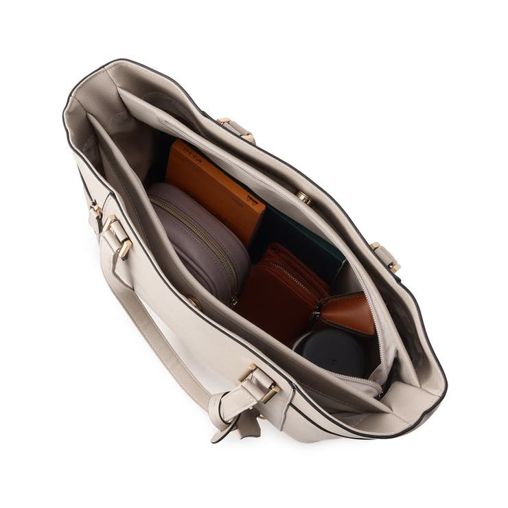 高評価レビュー！収納力◎！A4キーチャーム付きトート | ESPERANZA | 詳細画像10 