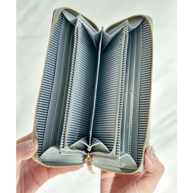 角シボロングラウンド長財布 | ESPERANZA | 詳細画像10 