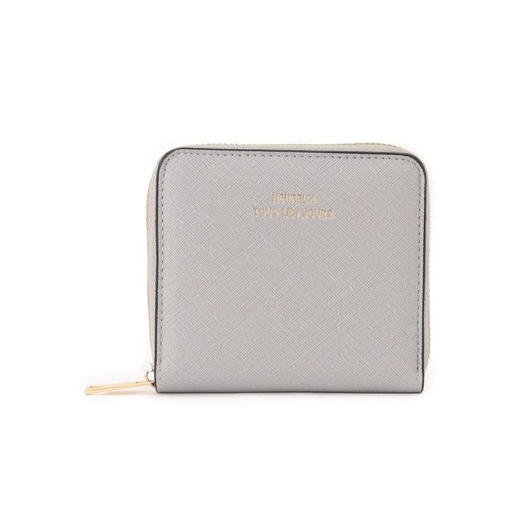 【新生活・新学期】角シボミドルラウンド財布 | ESPERANZA | 詳細画像2 