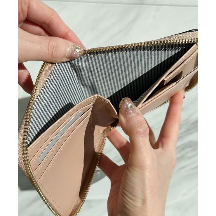 【新生活・新学期】角シボミドルラウンド財布 | ESPERANZA | 詳細画像13 