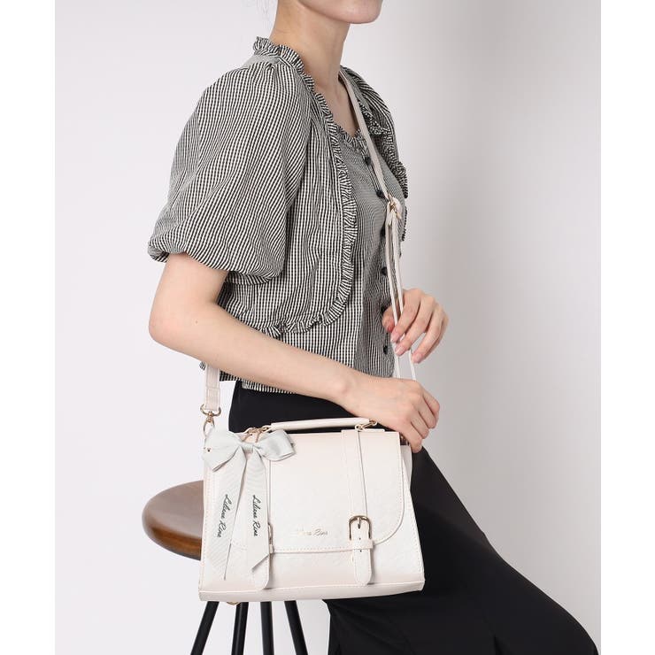 リボンチャーム付き3WAYサッチェル | ESPERANZA | 詳細画像15 