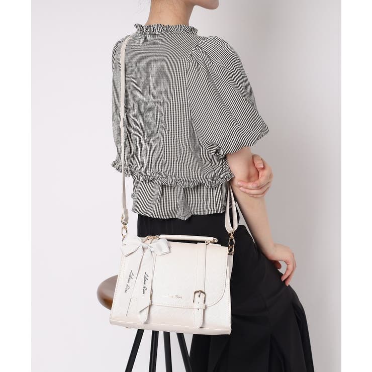 リボンチャーム付き3WAYサッチェル | ESPERANZA | 詳細画像16 