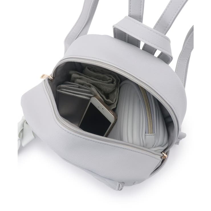 リボンチャーム付キルティングミニリュック | ESPERANZA | 詳細画像10 