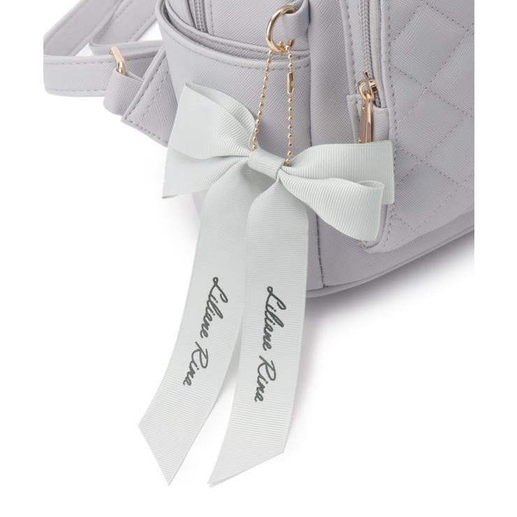 リボンチャーム付キルティングミニリュック | ESPERANZA | 詳細画像14 