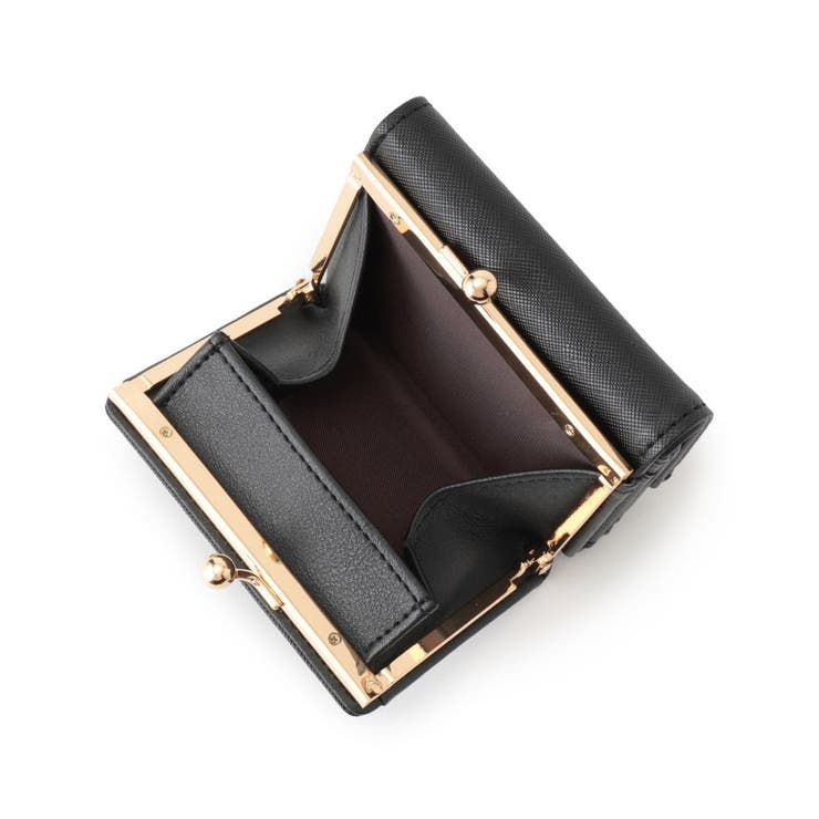 くまちゃんがま口三つ折り財布 | ESPERANZA | 詳細画像10 