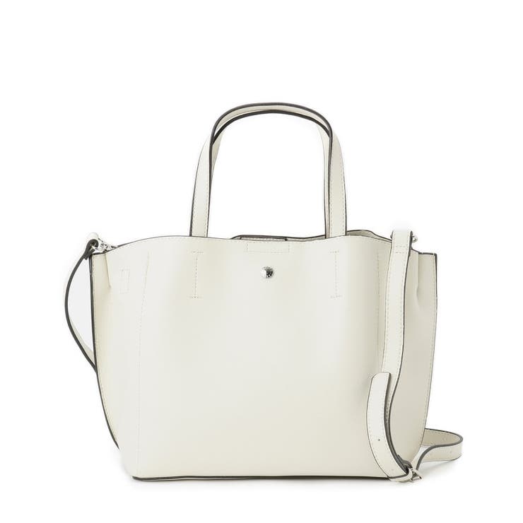 アイボリー(004) | かるいかばんPU 2WAYトート | ESPERANZA