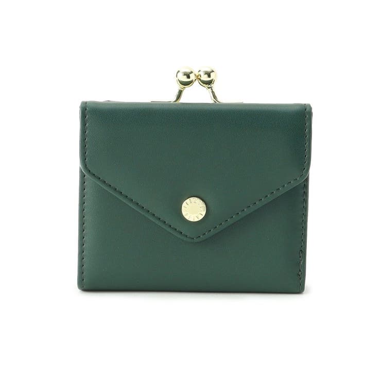 グリーン(022) | メール型がま口財布 2つ折り財布 | ESPERANZA