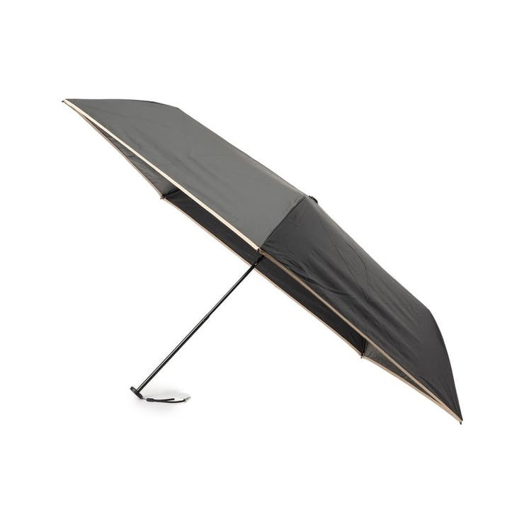 ブラック(019) | PUスーパーライト／リボン折りたたみ傘 | ESPERANZA