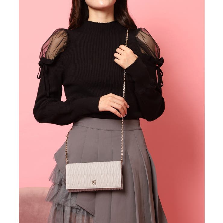 キルティングお財布ショルダー | ESPERANZA | 詳細画像10 