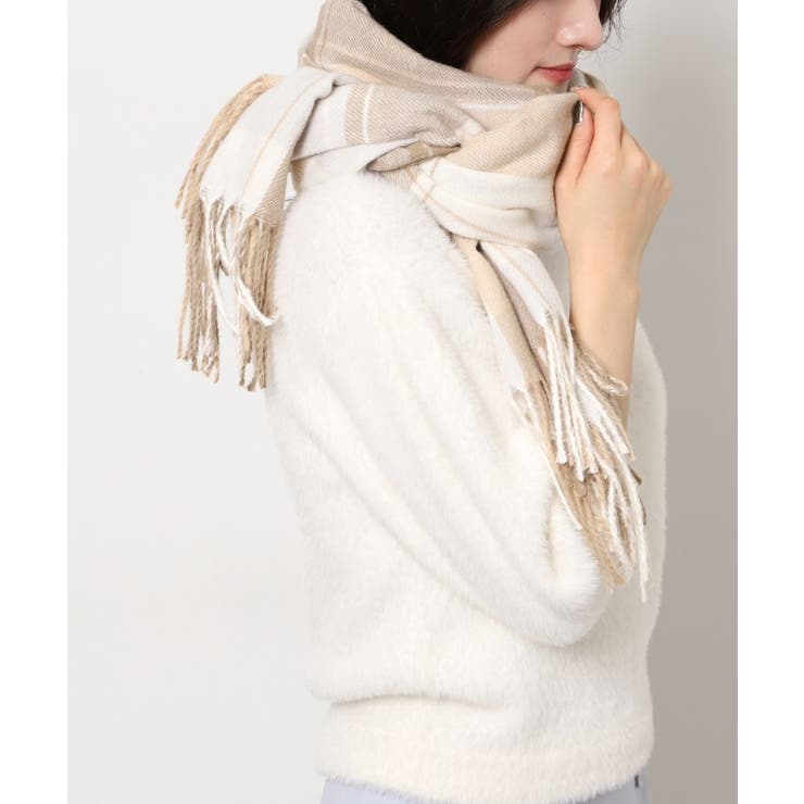 ソフトタッチチェックストール | ESPERANZA | 詳細画像2 