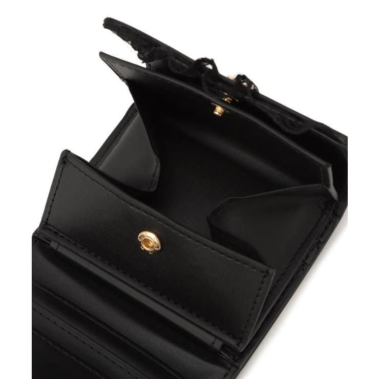 レース使い3つ折り財布 | ESPERANZA | 詳細画像5 