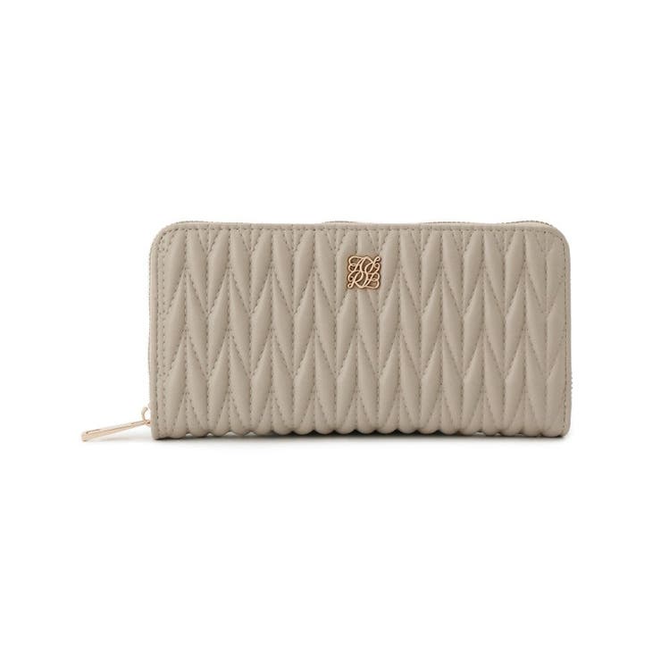 グレー(012) | 収納力◎ キルティング長財布 | ESPERANZA