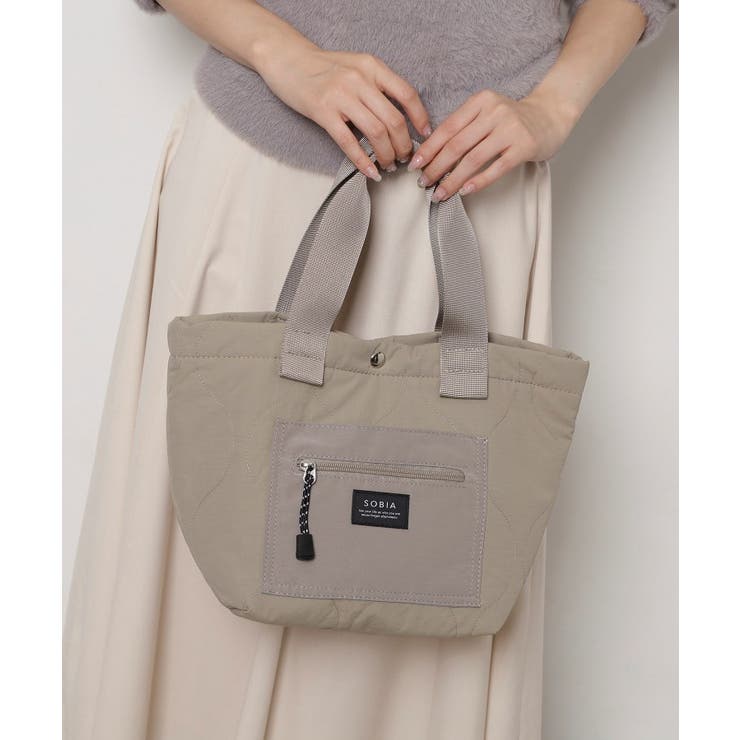 モカブラウン(342) | キルトプチバッグ | ESPERANZA