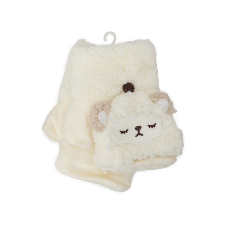 羊モチーフカバーミトン | ESPERANZA | 詳細画像1 
