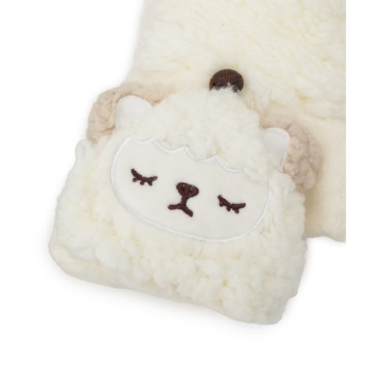 羊モチーフカバーミトン | ESPERANZA | 詳細画像3 