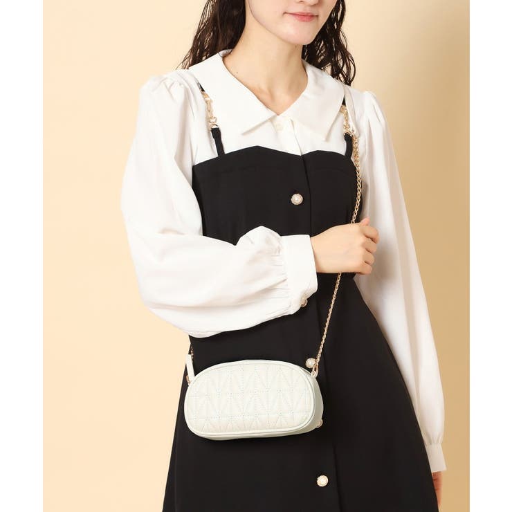 チェーン使いキルティングショルダー | ESPERANZA | 詳細画像1 