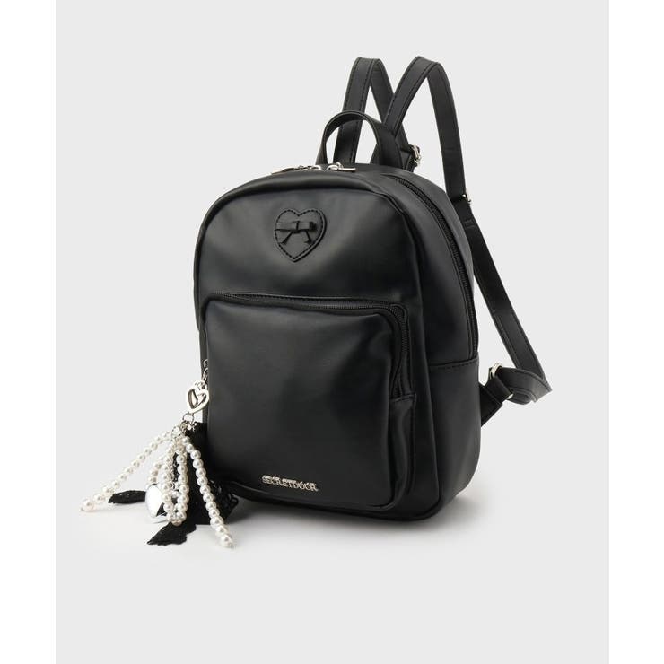 チャーム付きハートモチーフリュック | ESPERANZA | 詳細画像7 