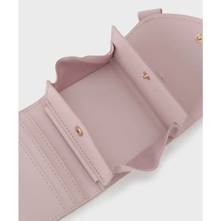 ハートリボンモチーフ３つ折り財布 | ESPERANZA | 詳細画像6 