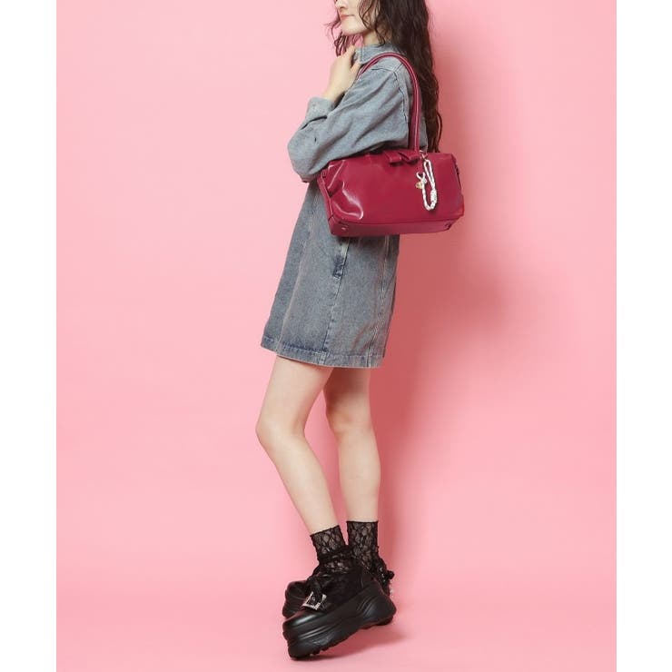 チャーム付きボストンバッグ | ESPERANZA | 詳細画像9 