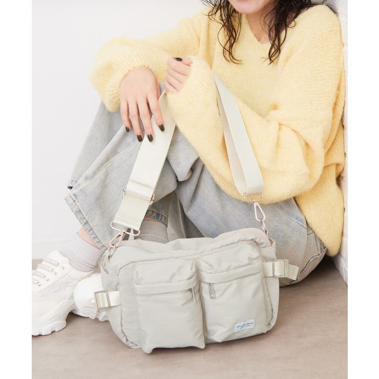アイボリー(004) | シンプル2WAYショルダー | ESPERANZA