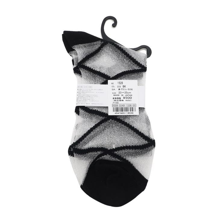 シースルー編み上げリボン 靴下 | ESPERANZA | 詳細画像3 