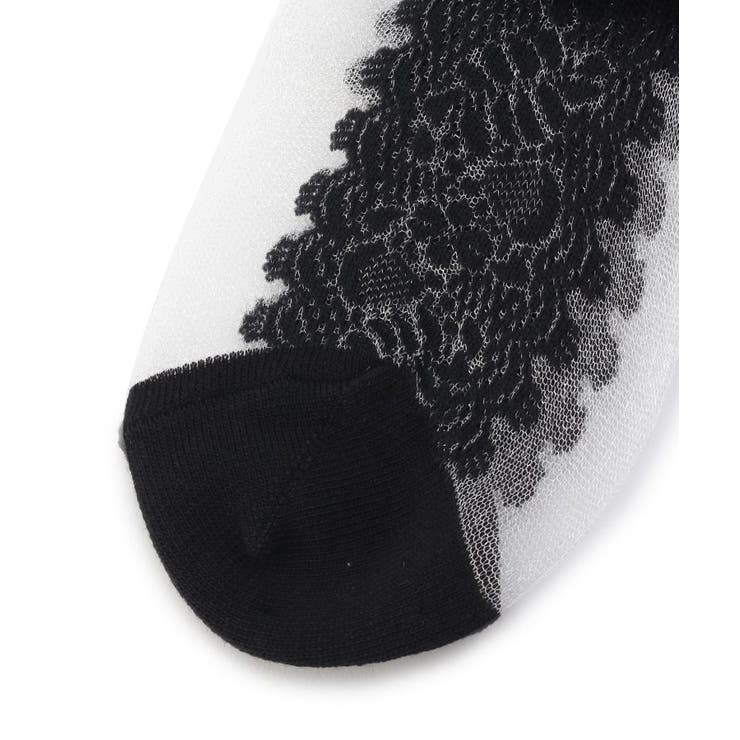 テグスサイドレース柄 靴下 | ESPERANZA | 詳細画像2 