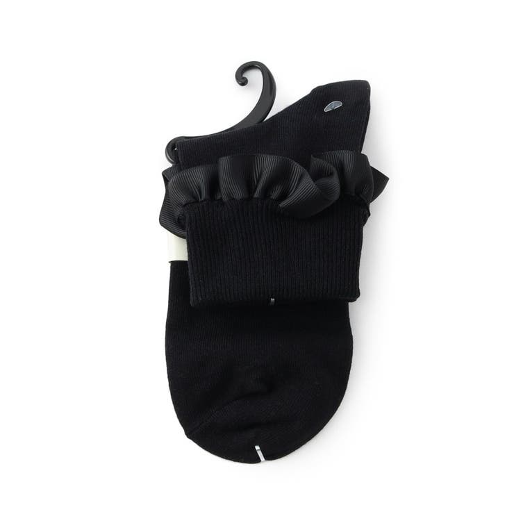 折り返しフリルクルーソックス 靴下 | ESPERANZA | 詳細画像1 