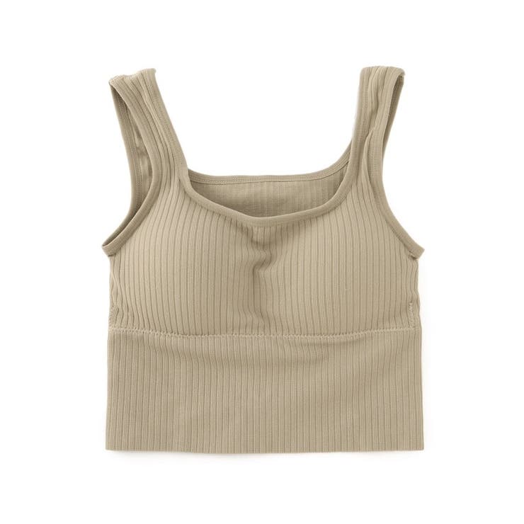 ベージュ(352) | カップ付きリブタンクインナー | ESPERANZA