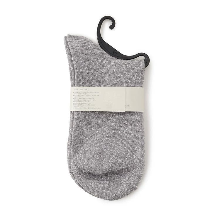 【3足組】ラメ無地クルーソックス | ESPERANZA | 詳細画像3 