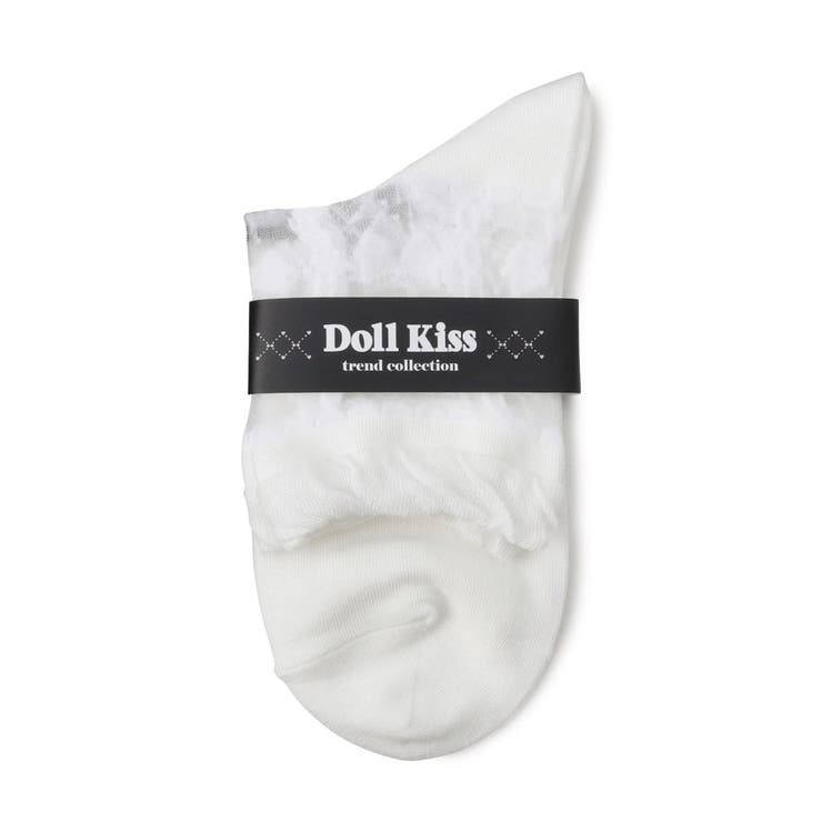 ホワイト(001) | シースルーリボンソックス | ESPERANZA