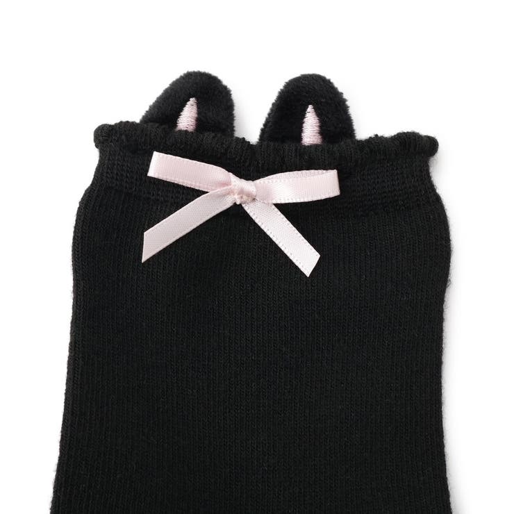ネコ耳×サテンリボンソックス | ESPERANZA | 詳細画像4 