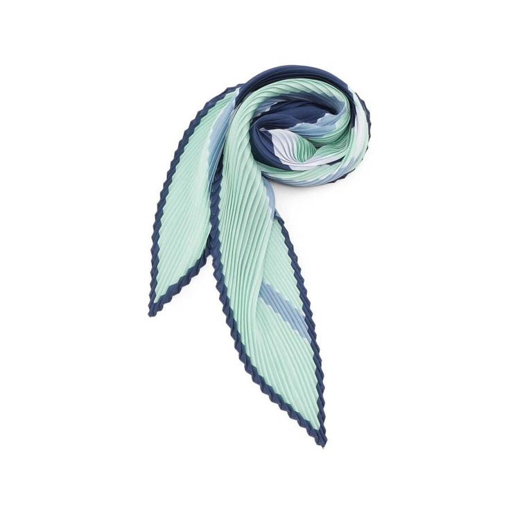 プリーツスカーフカラーブロック 品番 Wrdw Its Demo イッツデモ のレディースファッション通販 Shoplist ショップリスト