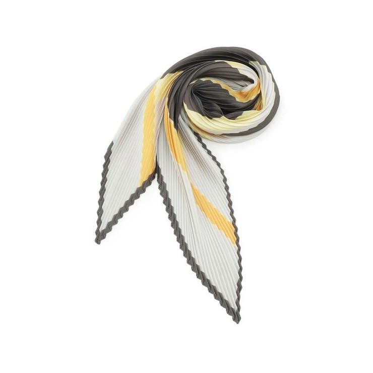 プリーツスカーフカラーブロック 品番 Wrdw Its Demo イッツデモ のレディースファッション通販 Shoplist ショップリスト