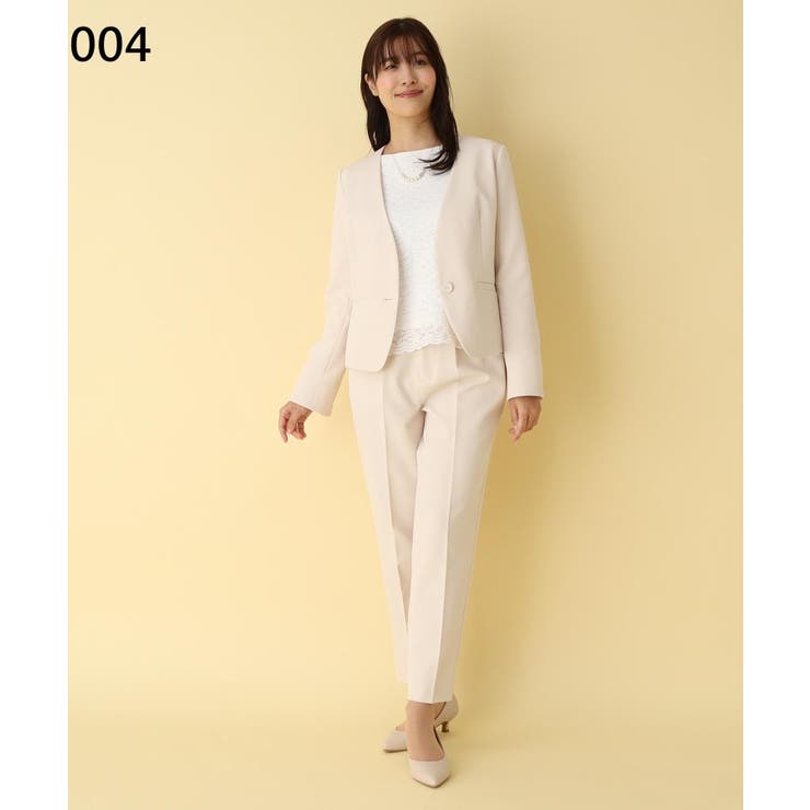 通勤 セレモニー ママスーツ対応 ダブルクロステーパードパンツ 品番 Wrdw Its Demo イッツデモ のレディースファッション通販 Shoplist ショップリスト