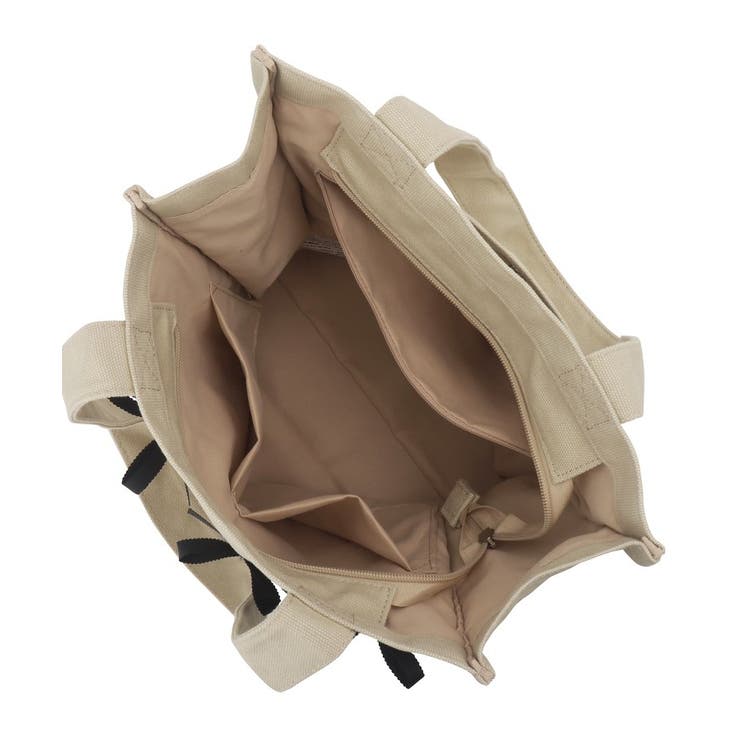 【A4対応】リボンキャンバストート | ITS'DEMO | 詳細画像6 