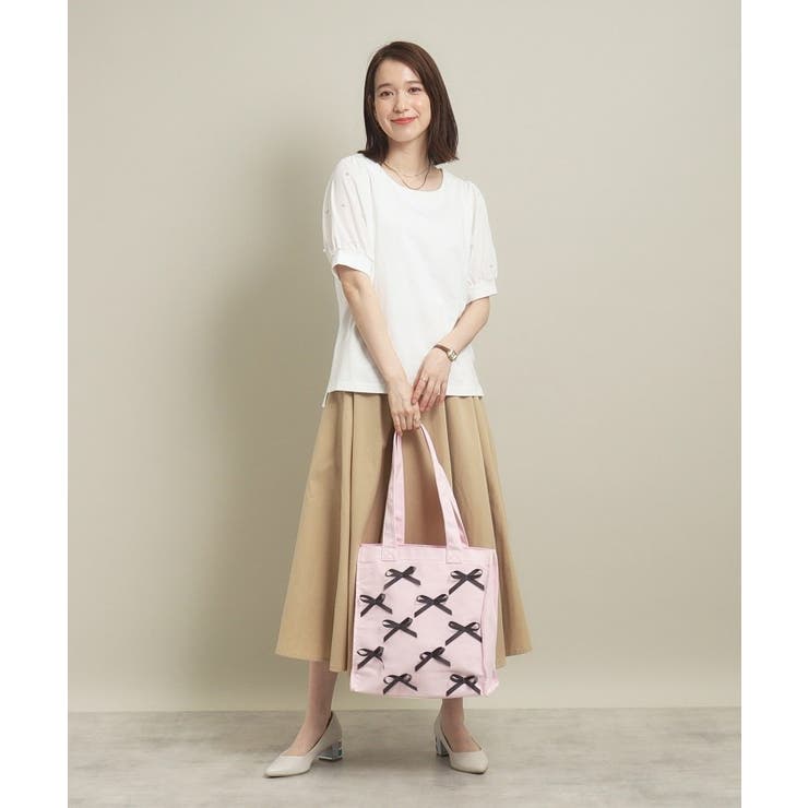 【A4対応】リボンキャンバストート | ITS'DEMO | 詳細画像18 