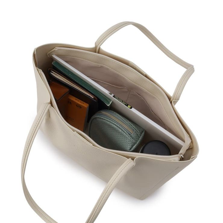 【通勤／全7色】仕切りポケットA4トート | ITS'DEMO | 詳細画像12 