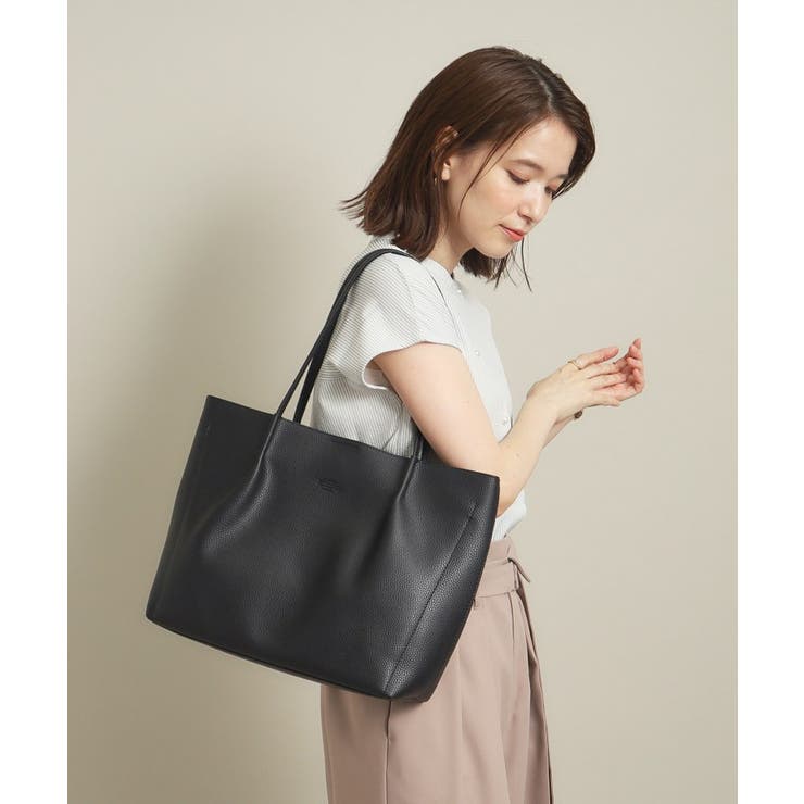 【通勤／全7色】仕切りポケットA4トート | ITS'DEMO | 詳細画像16 