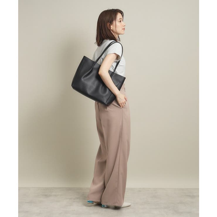 【通勤／全7色】仕切りポケットA4トート | ITS'DEMO | 詳細画像17 