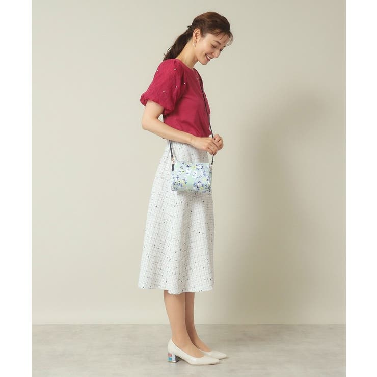 【2WAY】花柄合皮ポーチショルダー | ITS'DEMO | 詳細画像3 