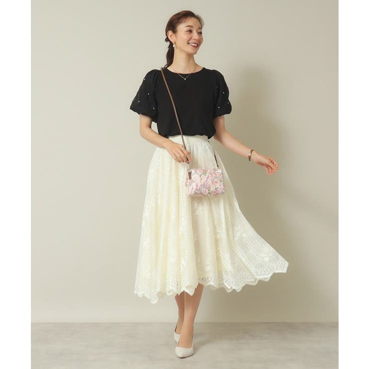 【2WAY】花柄合皮ポーチショルダー | ITS'DEMO | 詳細画像5 