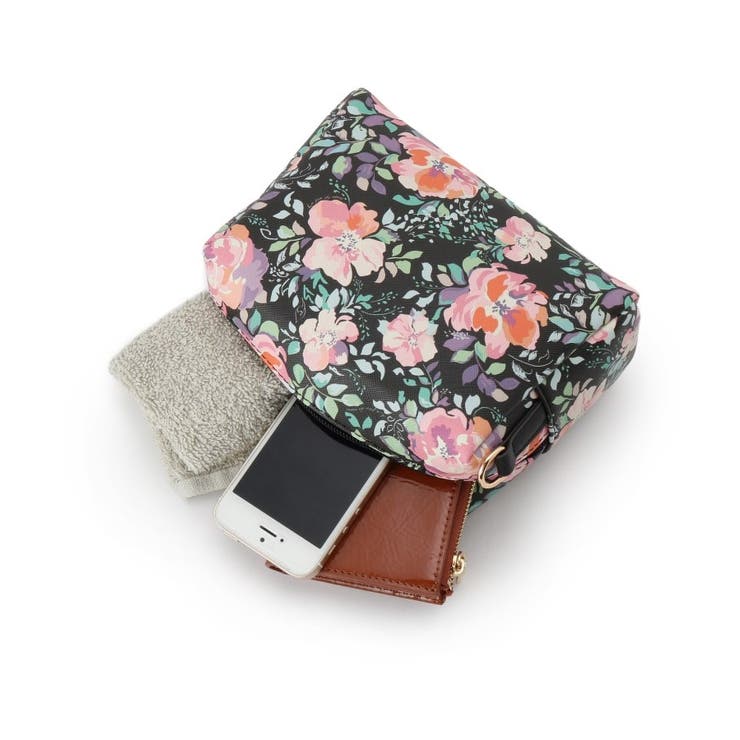 【2WAY】花柄合皮ポーチショルダー | ITS'DEMO | 詳細画像16 