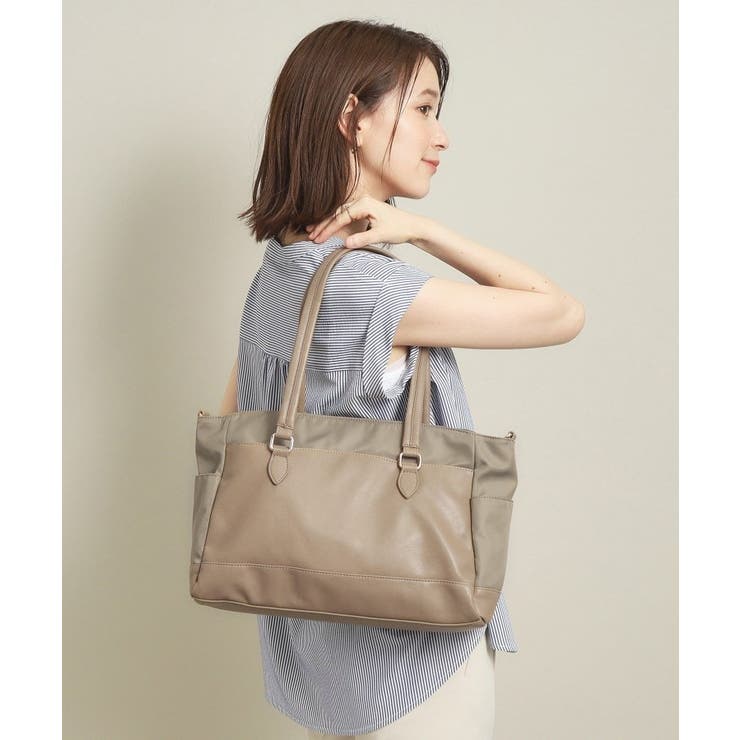 【2WAY／9ポケット】人間工学コンビA4トート | ITS'DEMO | 詳細画像16 