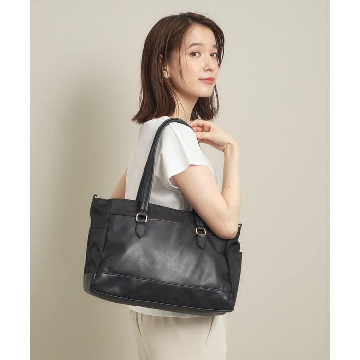 【2WAY／9ポケット】人間工学コンビA4トート | ITS'DEMO | 詳細画像20 