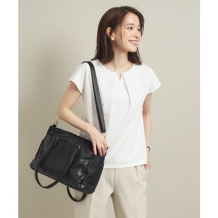 【2WAY／9ポケット】人間工学コンビA4トート | ITS'DEMO | 詳細画像21 