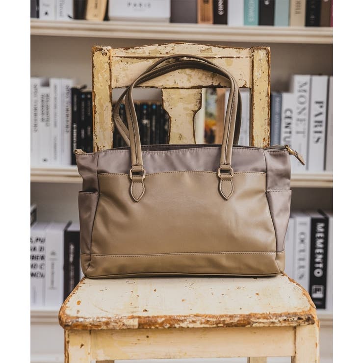 【2WAY／9ポケット】人間工学コンビA4トート | ITS'DEMO | 詳細画像23 